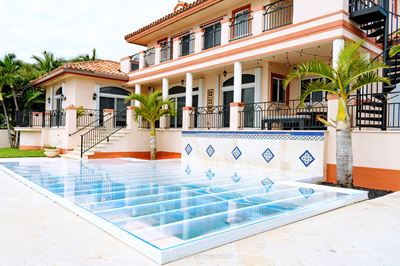 acrylic plexi glass pool cover dance floor rentals
