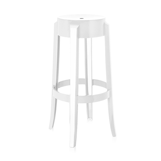 charles white bar stool