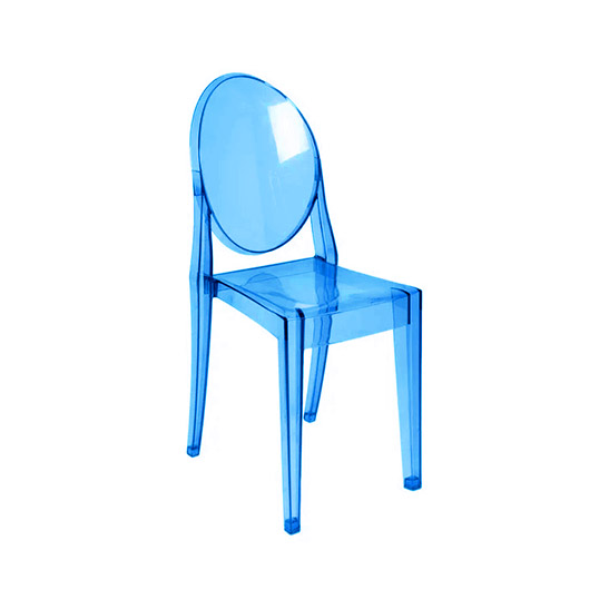 blue ghost chair rentals
