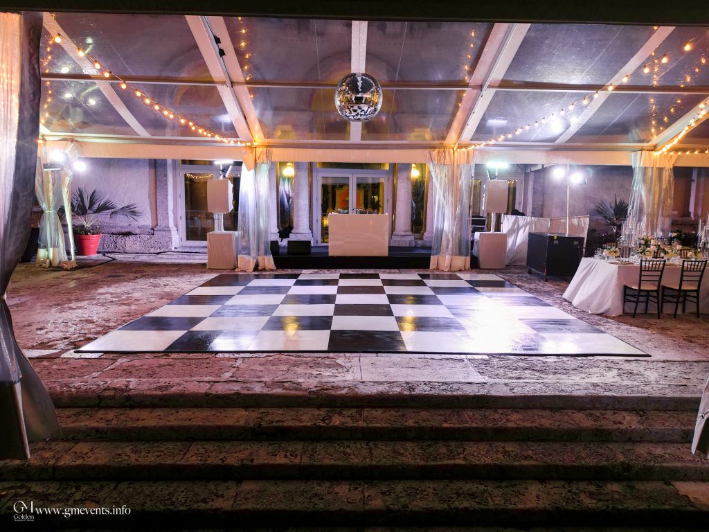 wedding dance floor rental