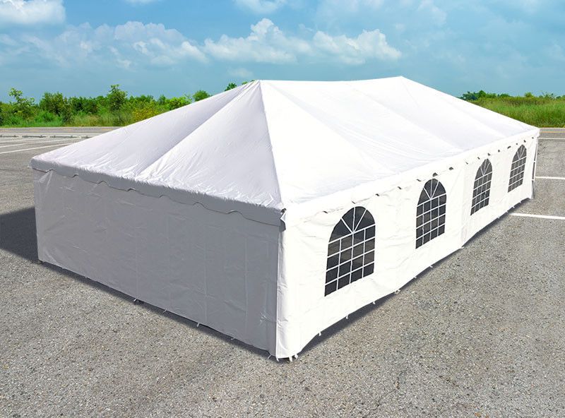 enclosed tent with an air conditioner