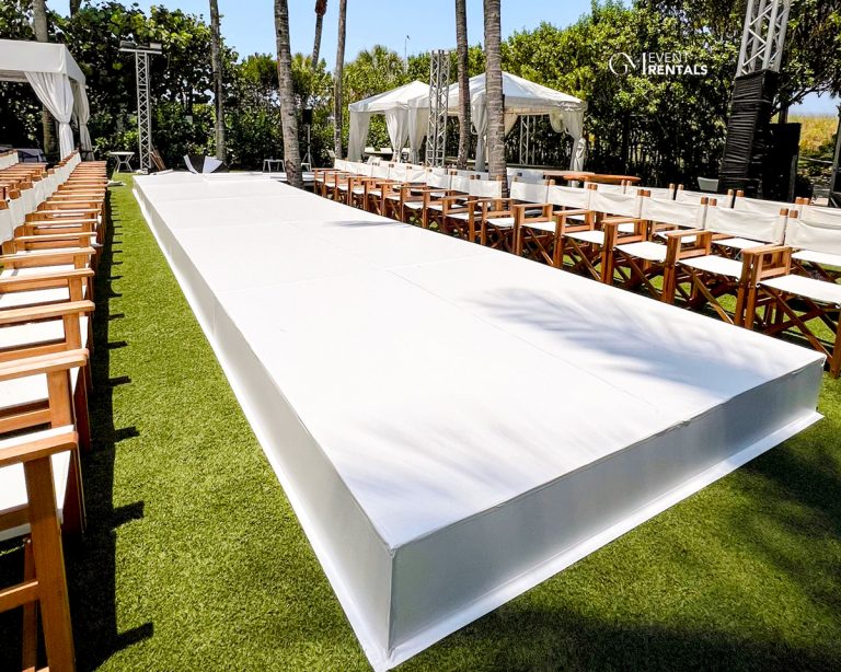 runway stage rental