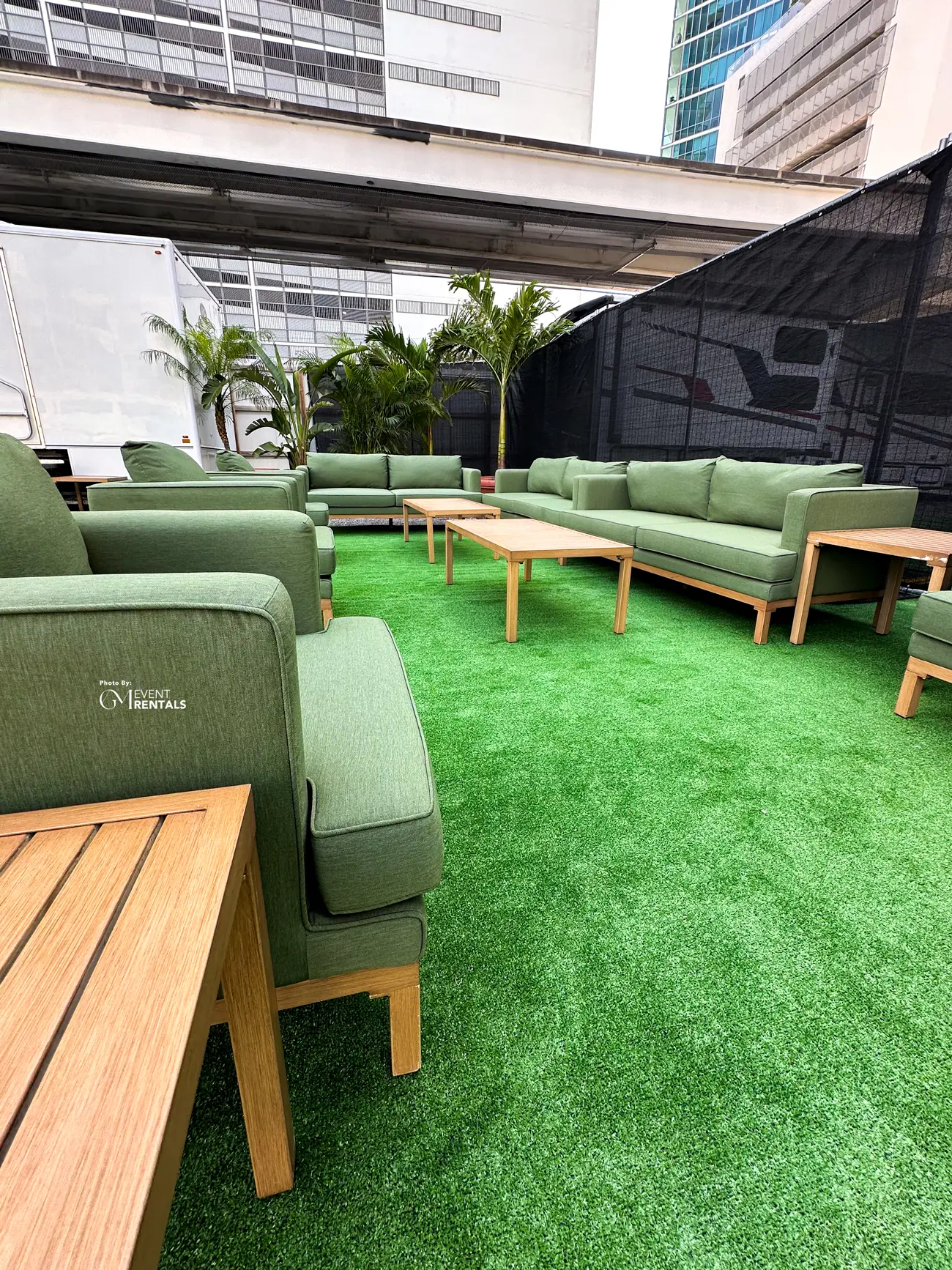 green turf for events rentals