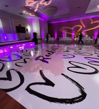 customized wedding dance floor rentals