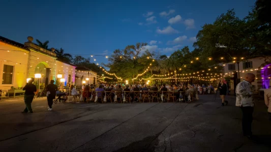 bistro light installations for events